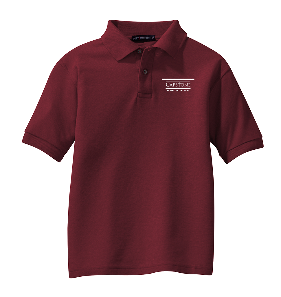 Unisex Short Sleeve Youth Polo