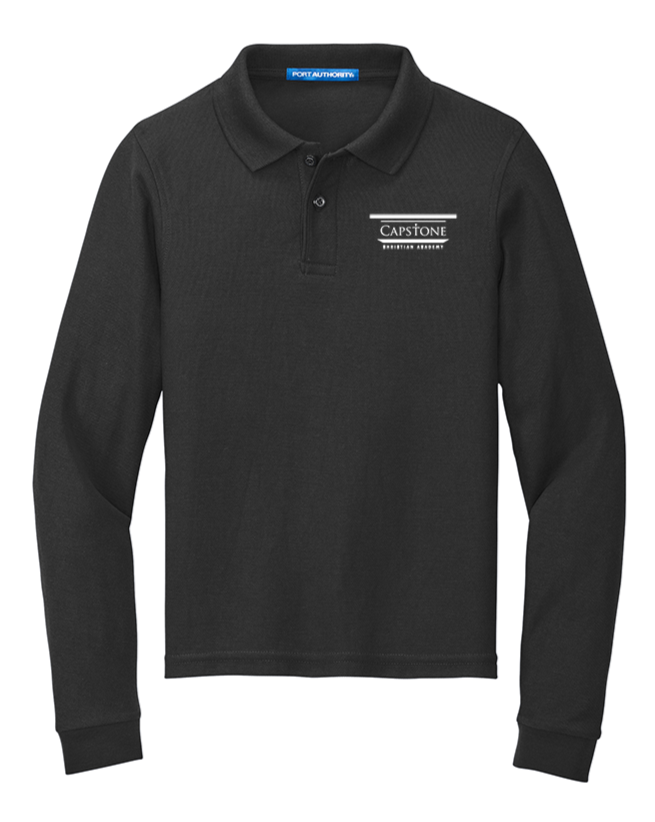 Long Sleeve Youth Polo