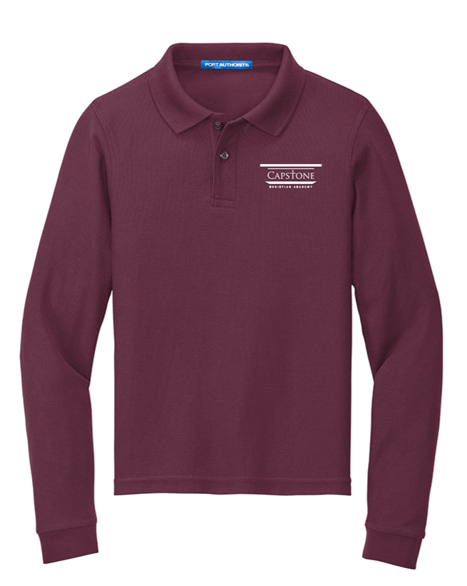 Long Sleeve Youth Polo